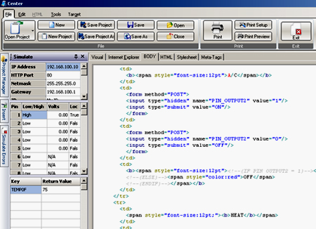 EZ Web Lynx IDE EZ Web Lynx IDE