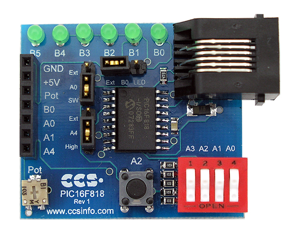 PIC16F818 Prototyping Board PIC16F818 Prototyping Board