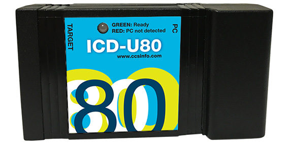 ICD-U80 In-Circuit Programmer/Debugger